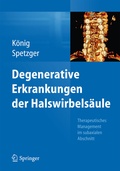Cover: Degenerative Erkrankungen der Halswirbels&auml;ule - Springer
