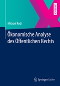 Cover: &Ouml;konomische Analyse des &Ouml;ffentlichen Rechts - Springer Gabler
