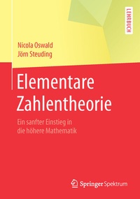 Abbildung von: Elementare Zahlentheorie - Springer Spektrum
