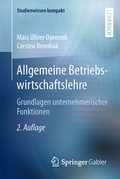 Cover: Allgemeine Betriebswirtschaftslehre - Springer Gabler