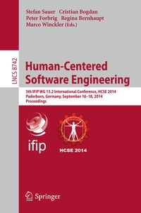 Enlarge image Cover: Human-Centered Software Engineering - Springer
