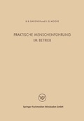 Cover: Praktische Menschenf&uuml;hrung im Betrieb - VS Verlag f&uuml;r Sozialwissenschaften