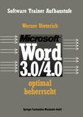 Cover: Word 3.0/4.0 optimal beherrscht - Vieweg+Teubner Verlag