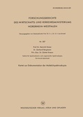 Cover: Kartei zur Dokumentation der Molek&uuml;lspektroskopie - VS Verlag f&uuml;r Sozialwissenschaften