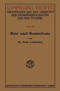 Enlarge image Cover: Rost und Rostschutz - Vieweg+Teubner Verlag