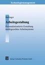 Cover: Arbeitsgestaltung - Vieweg+Teubner Verlag