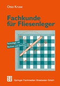 Cover: Fachkunde f&uuml;r Fliesenleger - Vieweg+Teubner Verlag