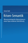 Cover: Krisensemantik - VS Verlag f&uuml;r Sozialwissenschaften
