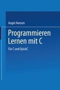 Cover: Programmieren Lernen mit C - Vieweg+Teubner Verlag