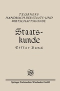 Cover: Staats-Kunde - Vieweg+Teubner Verlag