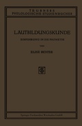 Cover: Lautbildungskunde - Vieweg+Teubner Verlag