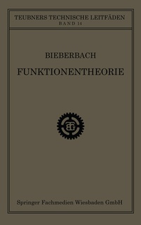 Abbildung von: Funktionentheorie - Vieweg+Teubner Verlag