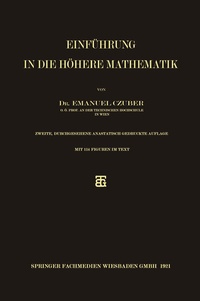 Abbildung von: Einführung in die höhere Mathematik - Vieweg+Teubner Verlag