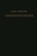 Cover: Dimensionstheorie - Vieweg+Teubner Verlag