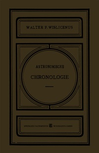 Abbildung von: Astronomische Chronologie - Vieweg+Teubner Verlag