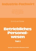 Cover: Betriebliches Personalwesen - Springer Gabler