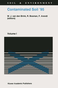 Enlarge image Cover: Contaminated Soil '95 - Springer