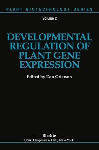 Enlarge image Cover: Developmental Regulation of Plant Gene Expression - Springer