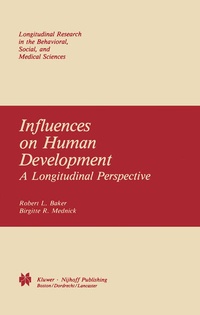 Enlarge image Cover: Influences on Human Development - Springer