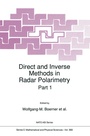 Cover: Direct and Inverse Methods in Radar Polarimetry - Springer