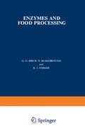 Cover: Enzymes and Food Processing - Springer