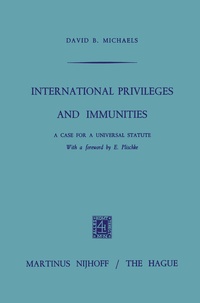 Abbildung von: International Privileges and Immunities - Springer