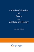 Cover: A Choice Collection of Books on Zoology and Botany - Springer