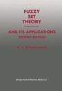 Cover: Fuzzy Set Theory and Its Applications - Kluwer Academic Publishers