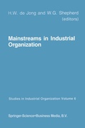 Cover: Mainstreams in Industrial Organization - Springer