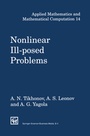 Cover: Nonlinear Ill-Posed Problems - Springer