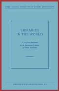 Cover: Libraries in the World - Springer