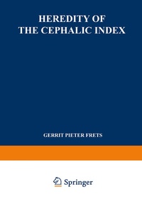 Abbildung von: Heredity of the Cephalic Index - Springer