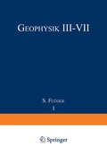 Cover: Geophysik III / Geophysics III - Springer