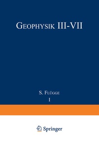 Enlarge image Cover: Geophysik III / Geophysics III - Springer