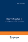Cover: Das Verbrechen II - Springer