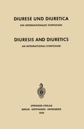 Cover: Diuresis and Diuretics / Diurese und Diuretica - Springer