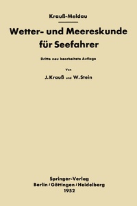 Abbildung von: Wetter- und Meereskunde für Seefahrer - Springer