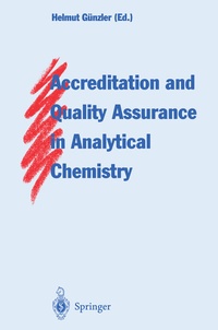 Abbildung von: Accreditation and Quality Assurance in Analytical Chemistry - Springer