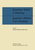 Cover: Quantitative Methods in Morphology / Quantitative Methoden in der Morphologie - Springer
