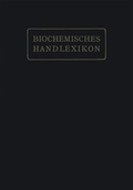 Cover: Biochemisches Handlexikon - Springer