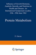 Cover: Protein Metabolism - Springer