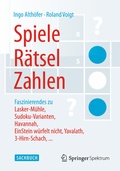 Cover: Spiele, R&auml;tsel, Zahlen - Springer Spektrum