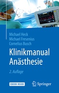 Cover: Klinikmanual An&auml;sthesie - Springer