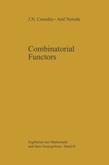Cover: Combinatorial Functors - Springer