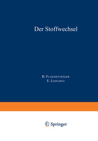 Enlarge image Cover: Der Stoffwechsel - Springer