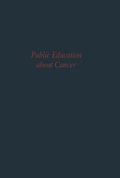 Cover: Public Education about Cancer - Springer