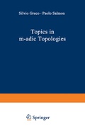Cover: Topics in m-adic Topologies - Springer