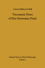 Cover: Viscometric Flows of Non-Newtonian Fluids - Springer