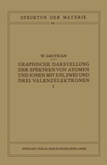 Cover: Graphische Darstellung der Spektren von Atomen und Ionen mit Ein, Zwei und Drei Valenzelektronen - Springer