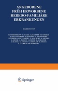 Cover: Angeborene, fr&uuml;h erworbene, heredo-famili&auml;re Erkrankungen - Springer